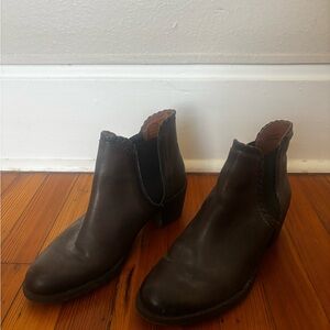 PIKOLINOS Dark Brown Ankle Booties